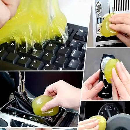 Car cleaning gel